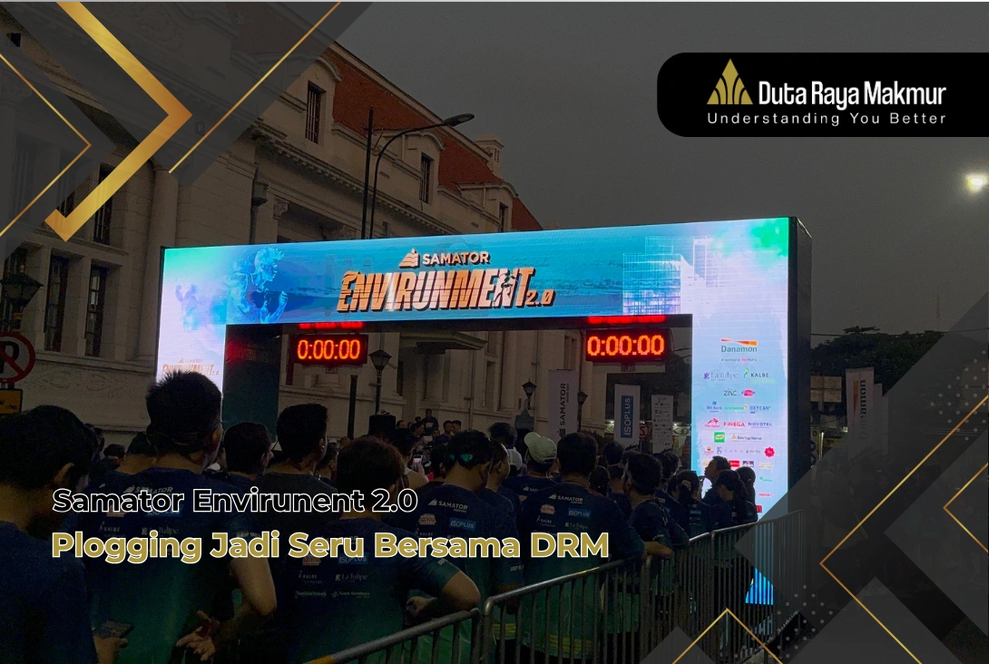 Samator Envirunment 2.0, Plogging Jadi Seru Bersama DRM