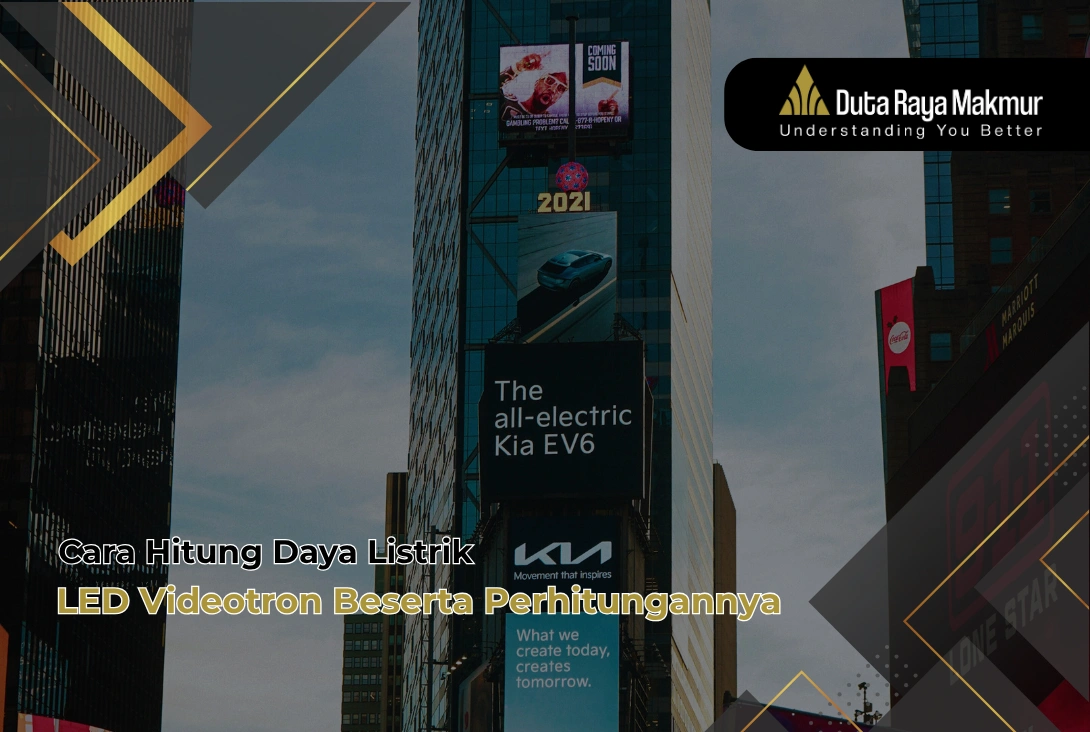 Cara Hitung Daya Listrik Videotron Beserta Contohnya