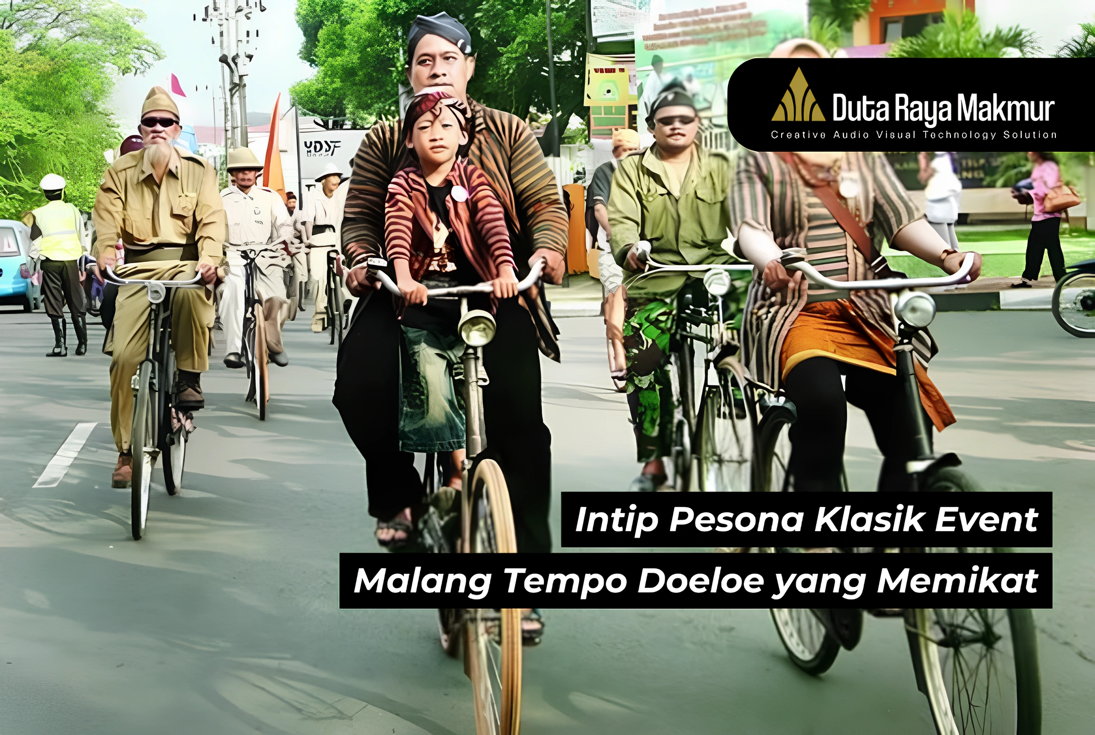 Intip Pesona Klasik Event Malang Tempo Doeloe yang Memikat