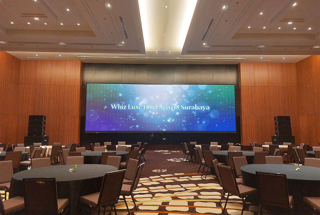 Permanent Installation, LED Videotron Indoor - Whiz Luxe Hotel Spazio Surabaya