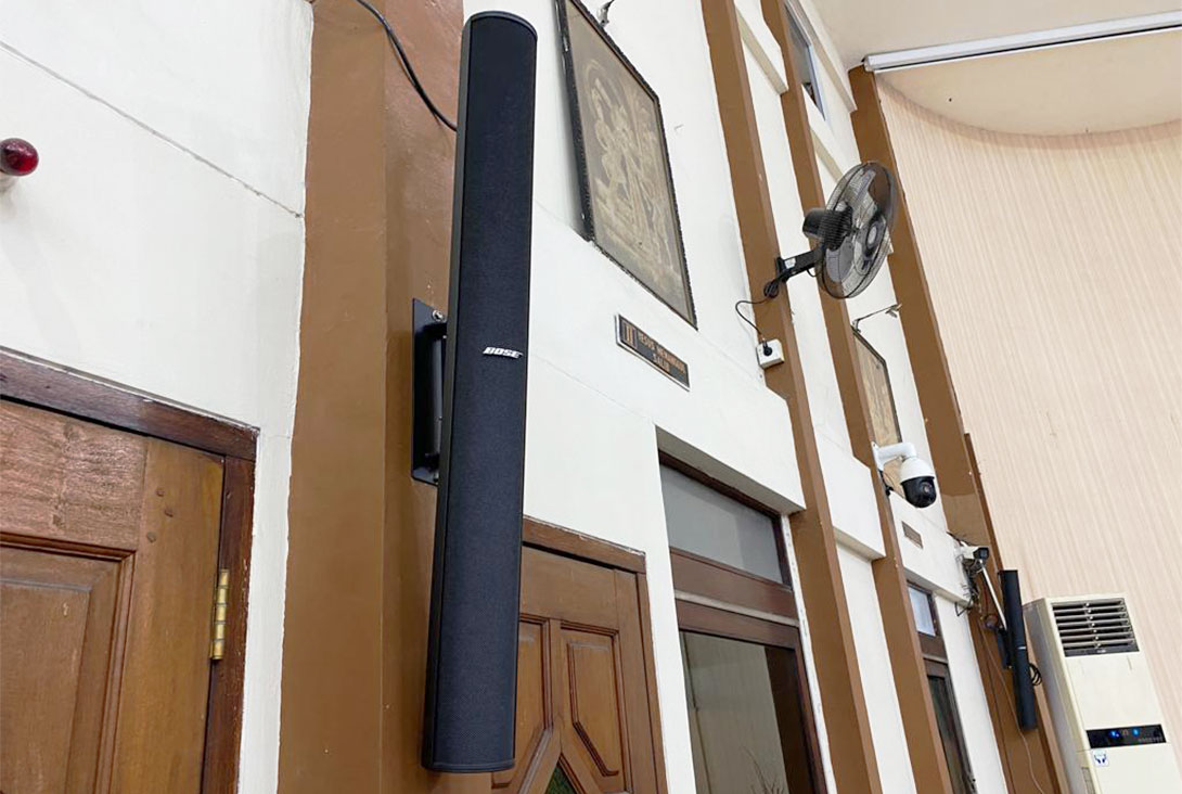 Permanent Installation, BOSE Panaray MA 12 Speakers - Gereja Santo Yusup Surabaya