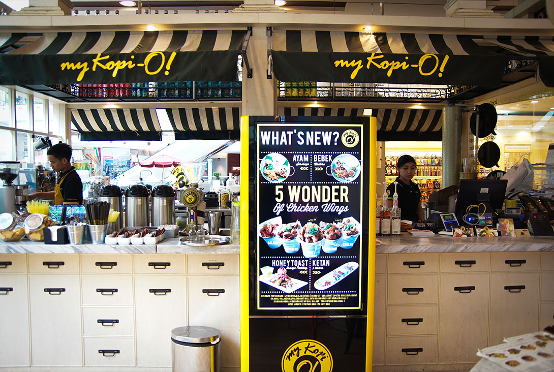 My Kopi-O Ciputra World Surabaya - KIOSK Installation