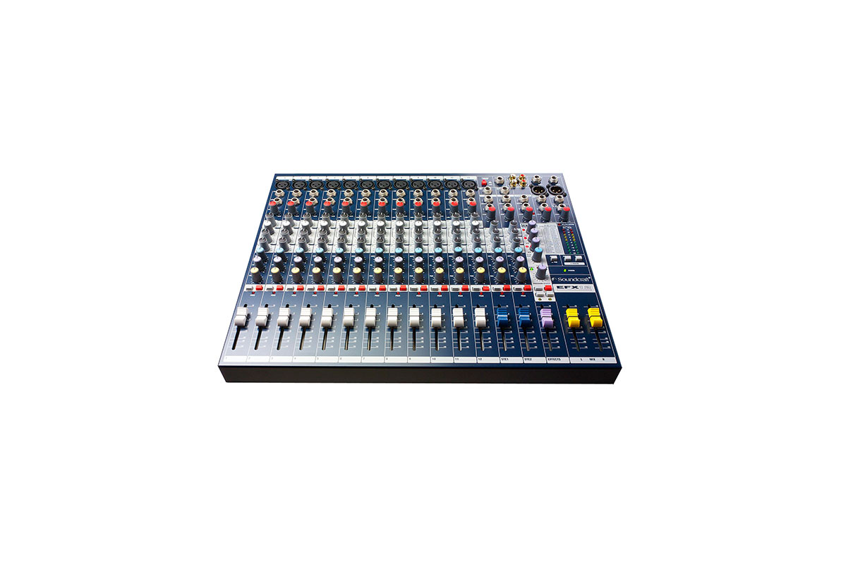 SOUNDCRAFT EFX12 AUDIO MIXER