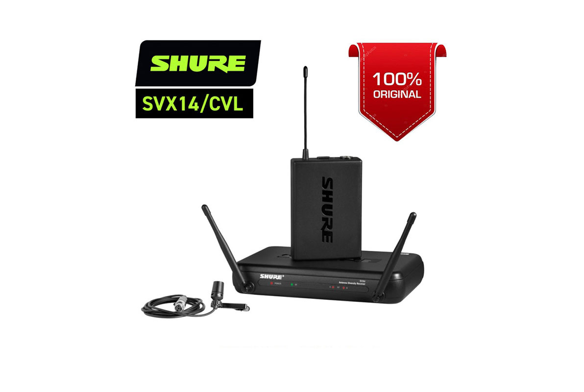 SHURE SVX14 CVL - WIRELESS MICROPHONE PRESENTER SYSTEM