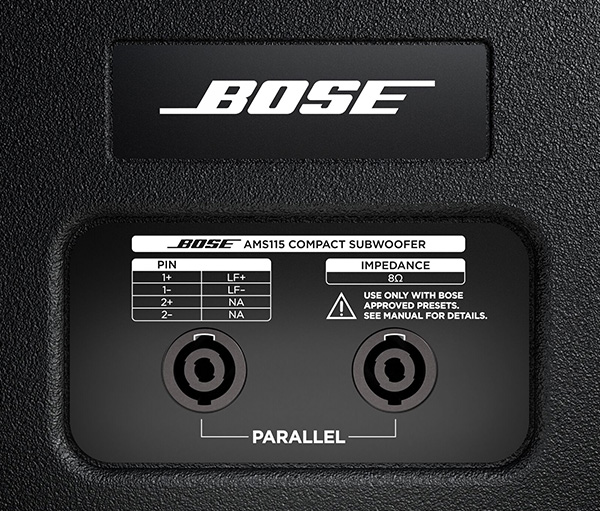 BOSE AMS115 COMPACT SUBWOOFER | SPEAKER PASIF PROFESIONAL